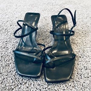 Zara square toe sandal